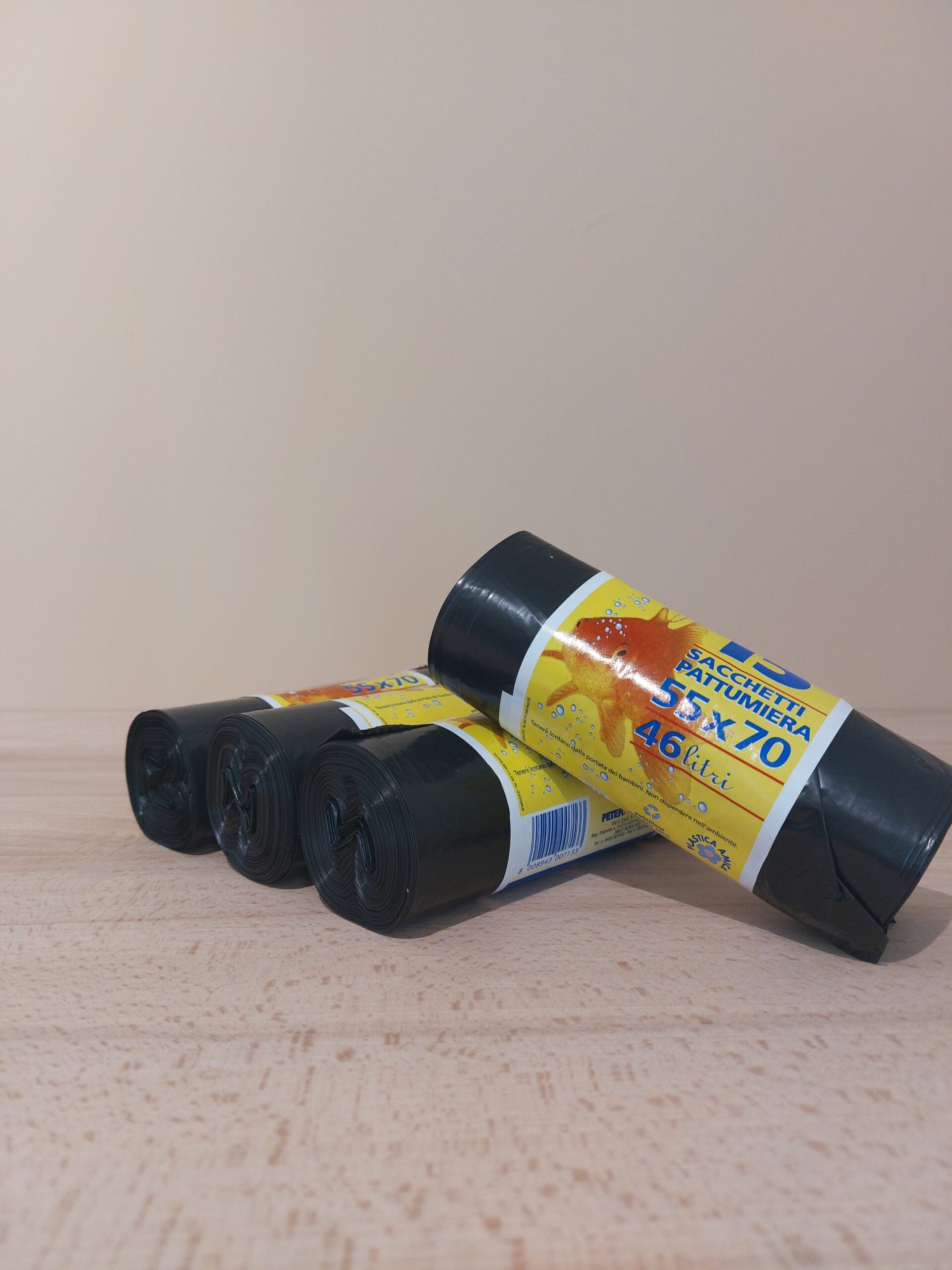 Afvalzak 46 liter pakket van 4 rollen Afvalzak 46 Liter